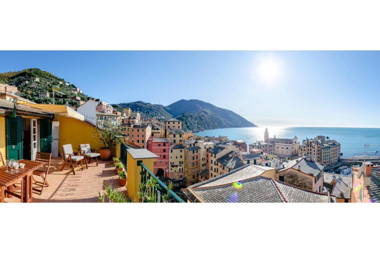 Joivy Camogli Treasure For 4 With Terrace And Incredible View Apartment ภายนอก รูปภาพ